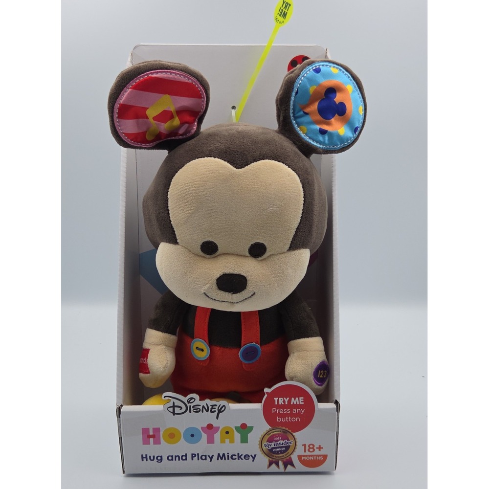 Head Start Disney Hooyay Hug and Play Mickey Mouse for 18m+ Interactive Cuddly